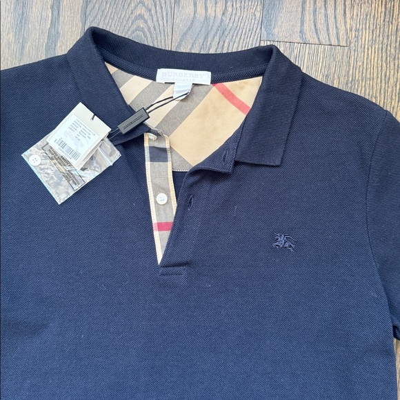 Burberry Cotton Piqué Polo Shirt - NWT - Picture 2 of 6